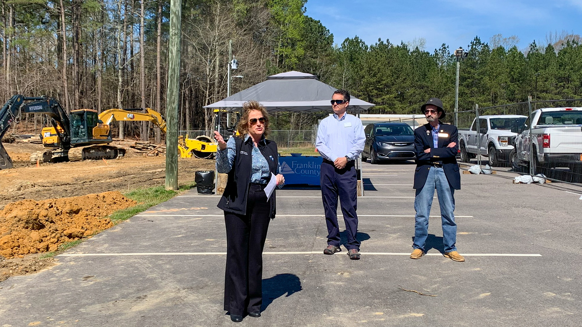 Speaking_SCHRADERGROUP-Attends-Franklin-County-NC-911-Groundbreaking-Ceremony
